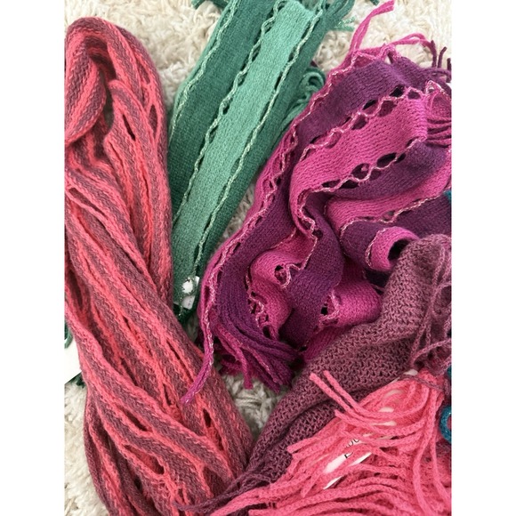 Bundle Lot Of 6 SCARF COWL INFINITY BOHEMIAN WOMEN - Picture 3 of 6